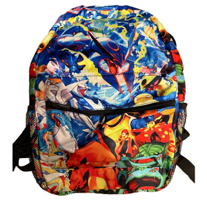 Unbranded Colorful Pokémon Backpack NWOT